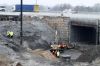 Fot. 10. odbudowywany tunel w ciagu łącznicy wjazdowej w relacji północ-wschód na węźle Modlińska_2014-12-04